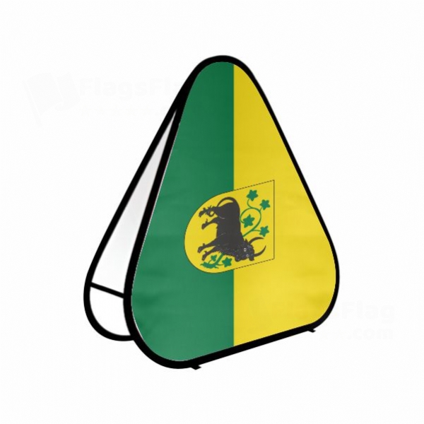 G�strow Triangle Fabric Banner Display Stands