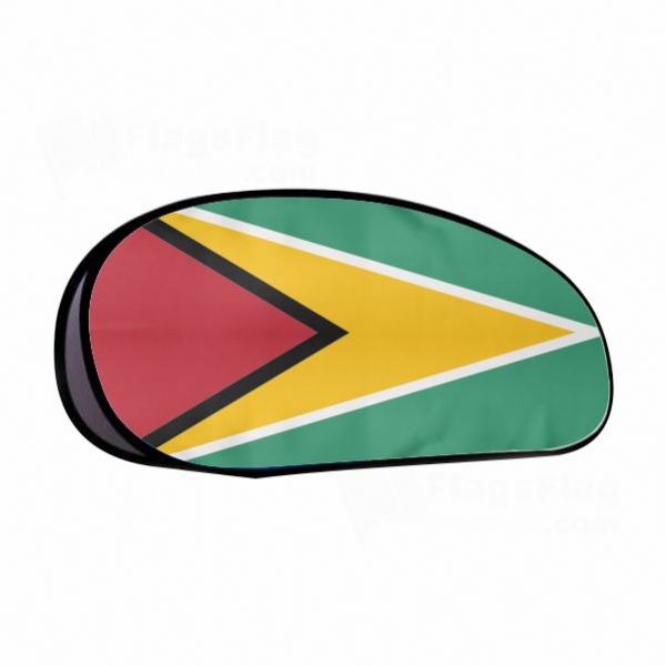 Guyana Horizontal Fabric Banner Display Stands
