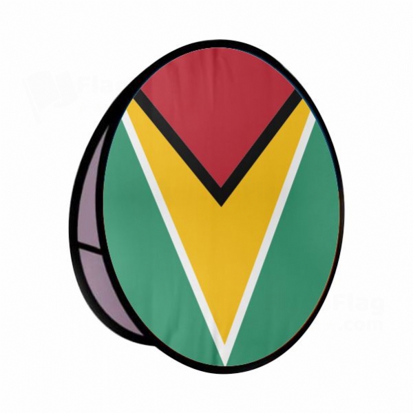 Guyana Round Cloth Banner Display Stands