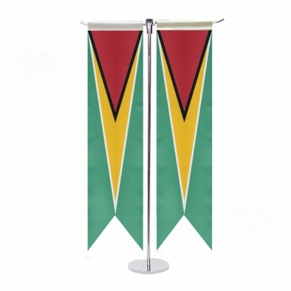 Guyana T Table Flags