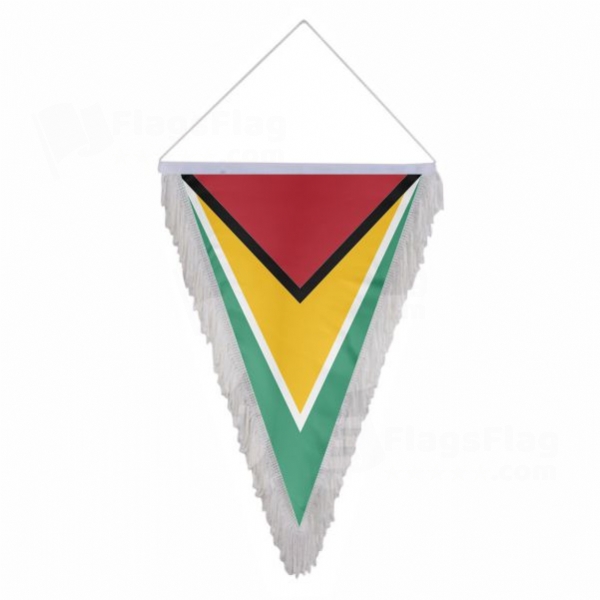 Guyana Triangle Fringed Streamers