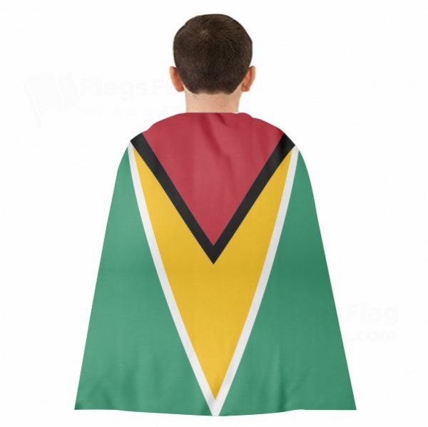 Guyana Woven Fabric Cloak Digital Printing