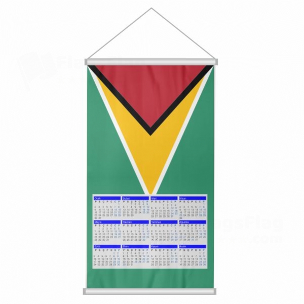 Guyana Woven Fabric Digital Printing Calendar