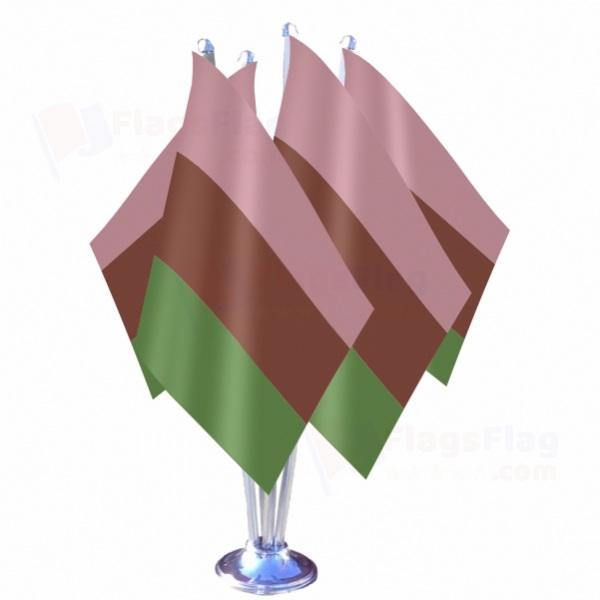 Gynesexual Quadruple Table Flag