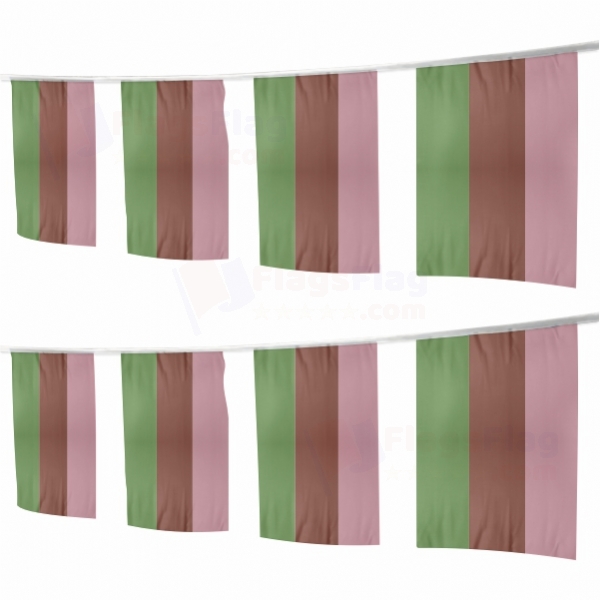 Gynesexual Square String Flags