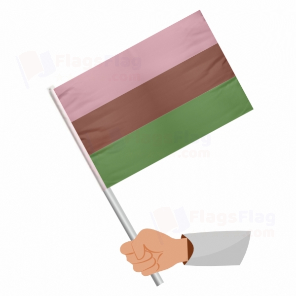 Gynesexual Stick Flag