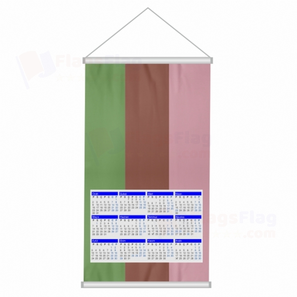 Gynesexual Woven Fabric Digital Printing Calendar