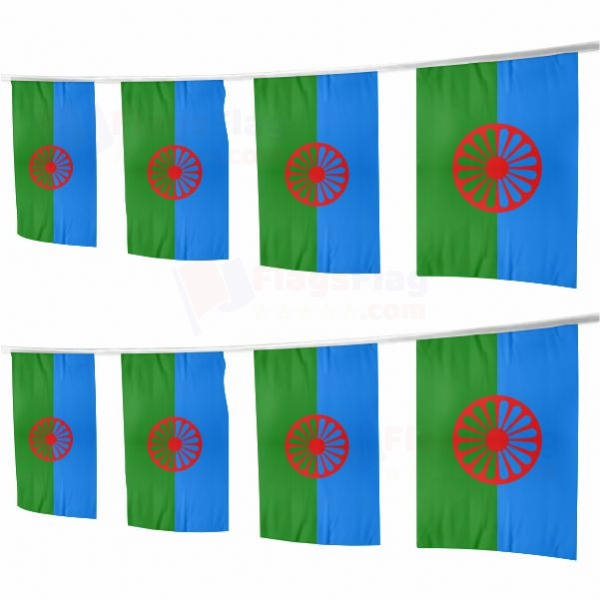 Gypsy Square String Flags