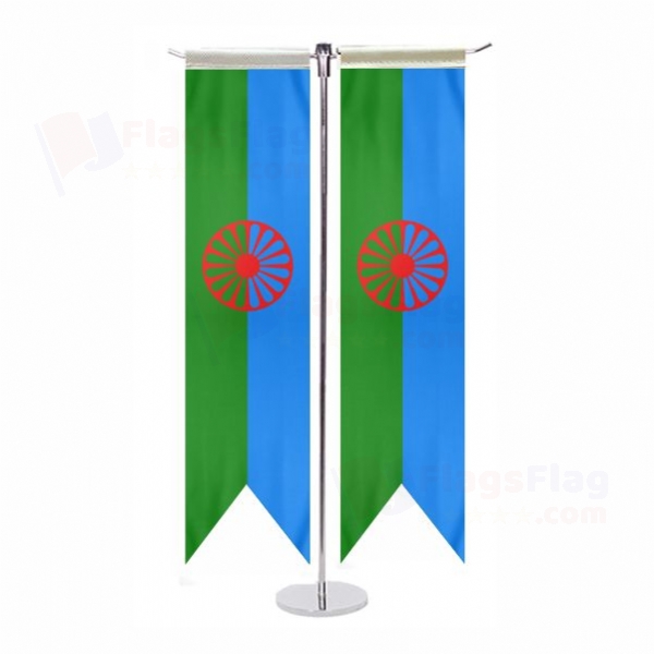 Gypsy T Table Flag