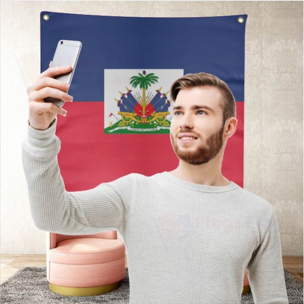 Haiti Background Selfie Shooting Landscapes