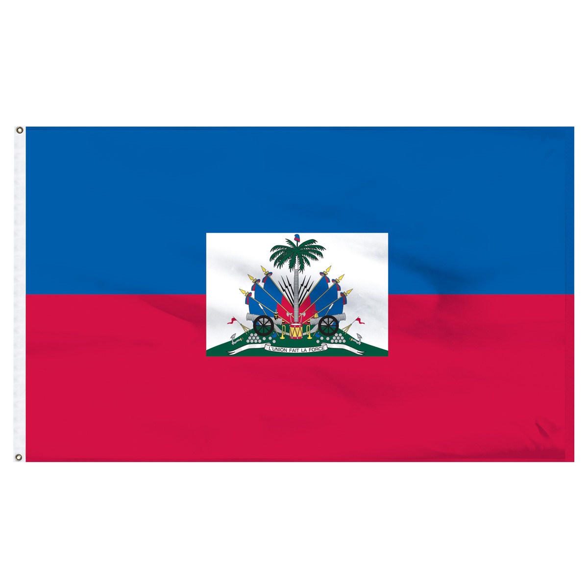 Haiti Horizontal Streamers and Flags