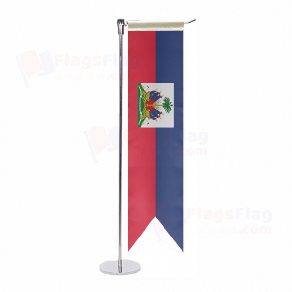 Haiti L Table Flag