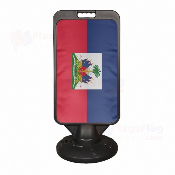 Haiti Plastic Advertising Pontoon
