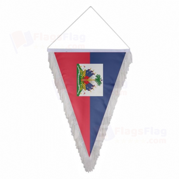 Haiti Triangle Fringed Streamers