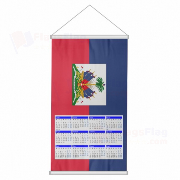 Haiti Woven Fabric Digital Printing Calendar