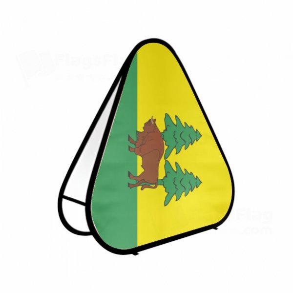 Hajnowka Triangle Fabric Banner Display Stands