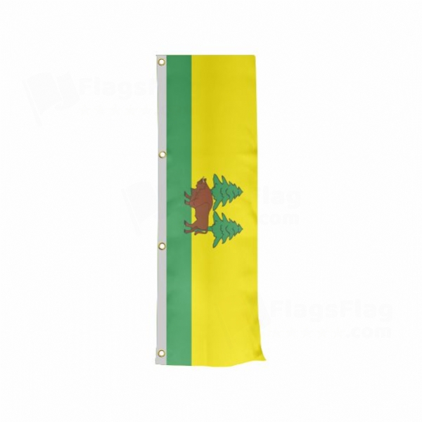 Hajnowka Vertically Raised Flags
