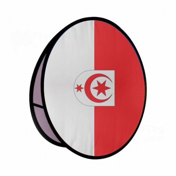 Halle Round Cloth Banner Display Stands