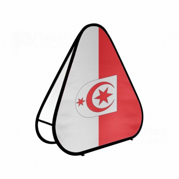 Halle Triangle Fabric Banner Display Stands