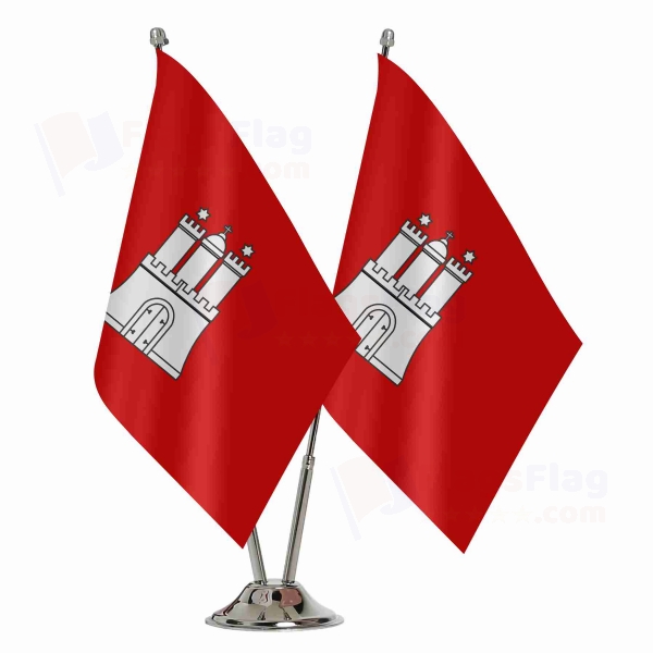 Hamburg Binary Table Flag