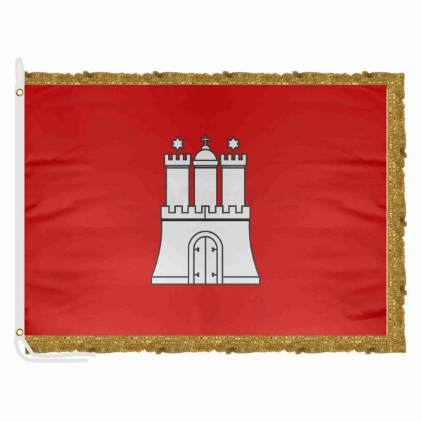 Hamburg Satin Office Flag