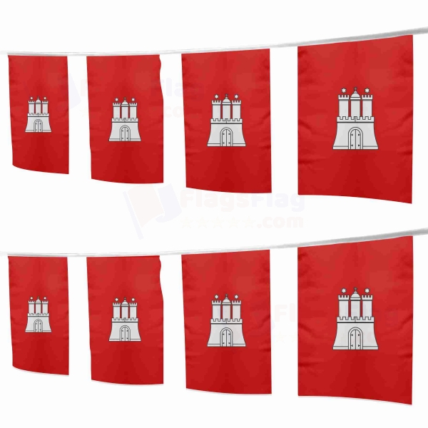 Hamburg Square String Flags