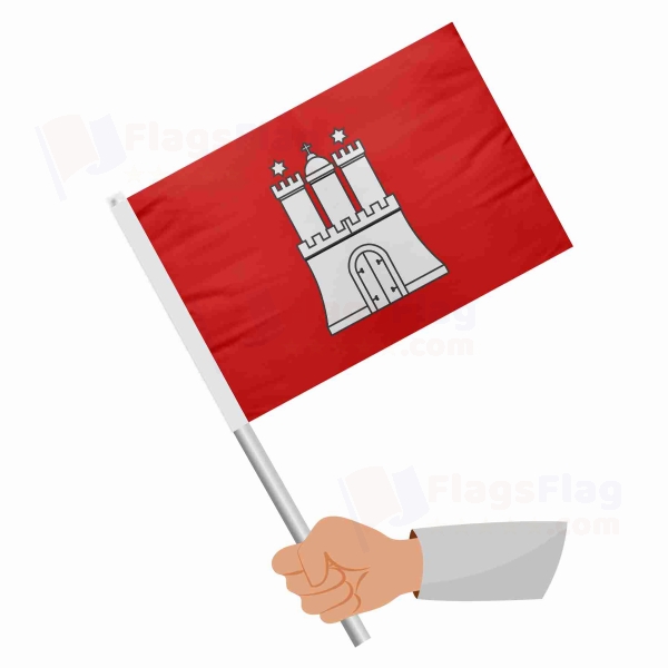 Hamburg Stick Flag