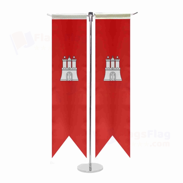 Hamburg T Table Flags