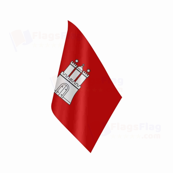 Hamburg Table Flag