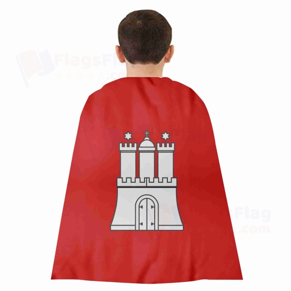 Hamburg Woven Fabric Cloak Digital Printing