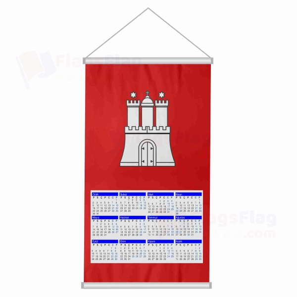 Hamburg Woven Fabric Digital Printing Calendar