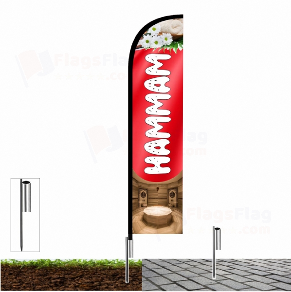 Hammam Road Flags