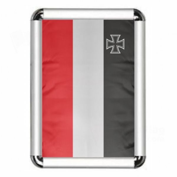 Handelsflagge Mit Dem Ek 1933 1935 Framed Pictures