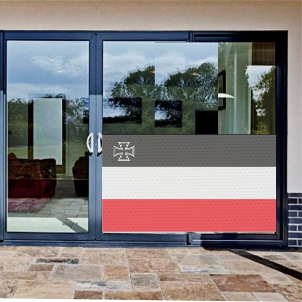 Handelsflagge Mit Dem Ek 1933 1935 Glass Film Handelsflagge Mit Dem Ek 1933 1935 One Way Vision Printing
