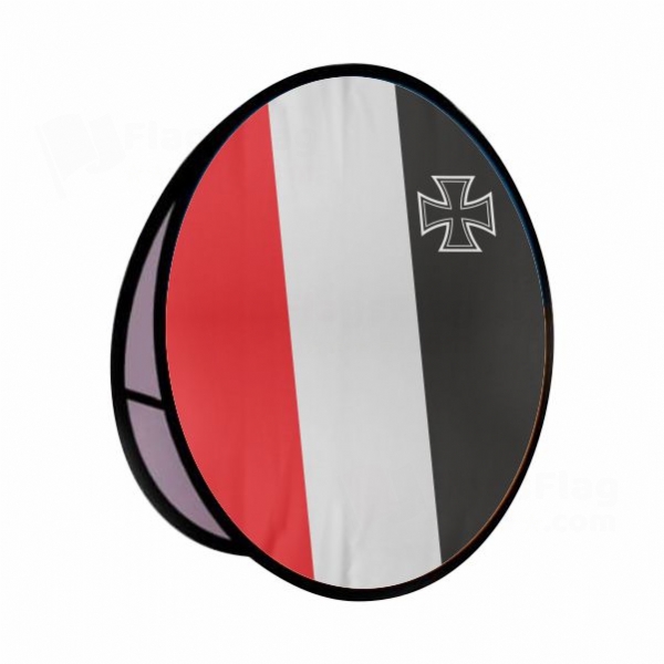 Handelsflagge Mit Dem Ek 1933 1935 Round Cloth Banner Display Stands
