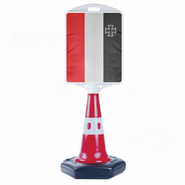 Handelsflagge Mit Dem Ek 1933 1935 Small Size Road Bollard