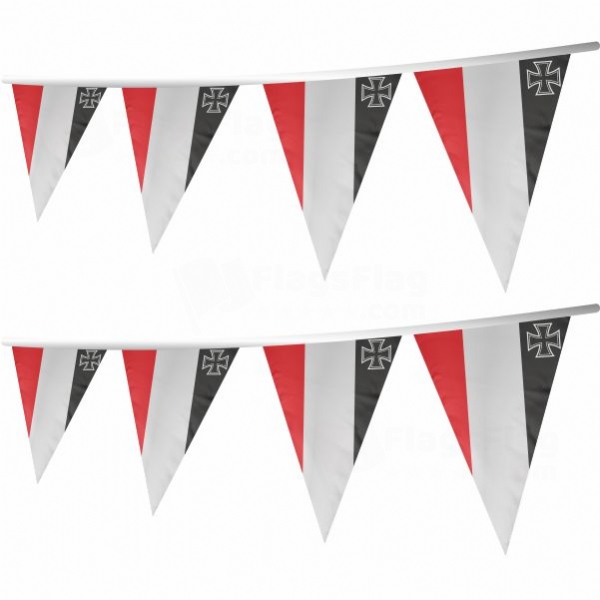 Handelsflagge Mit Dem Ek 1933 1935 Stringed Triangle Flag