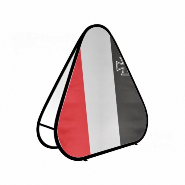 Handelsflagge Mit Dem Ek 1933 1935 Triangle Fabric Banner Display Stands