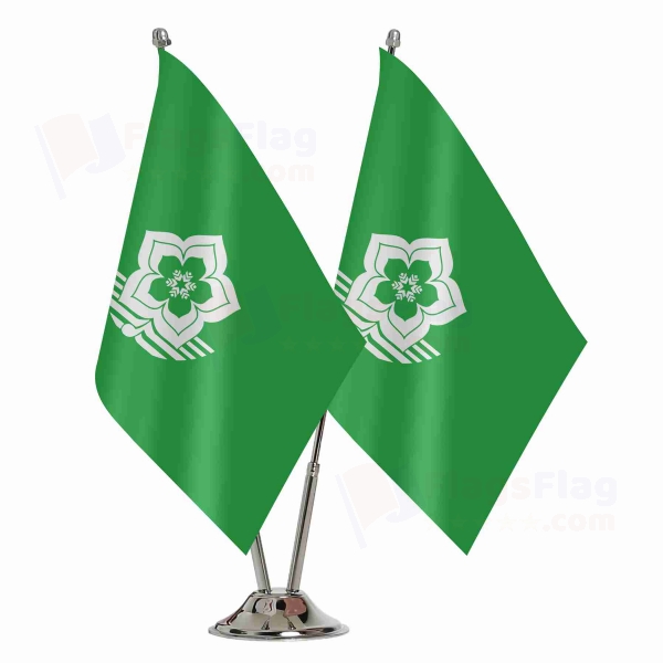 Harbin 2 Table Flags
