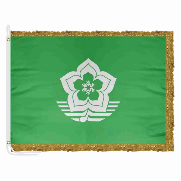 Harbin Satin Office Flag
