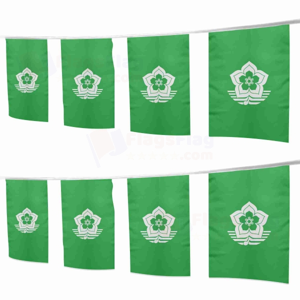 Harbin Square String Flags
