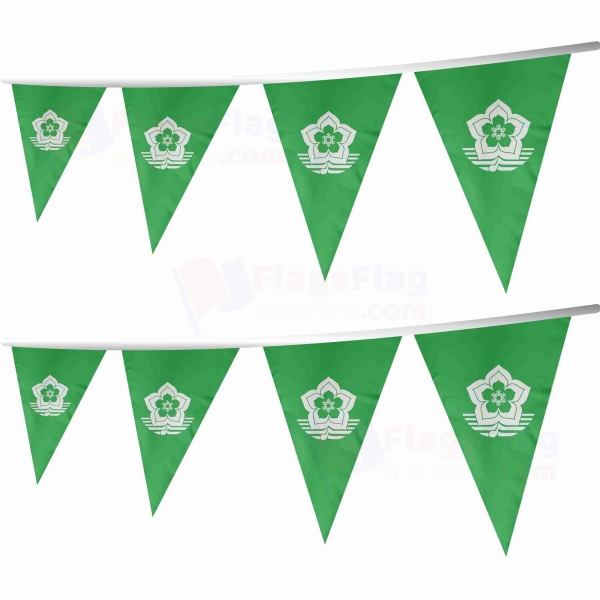 Harbin Stringed Triangle Flag