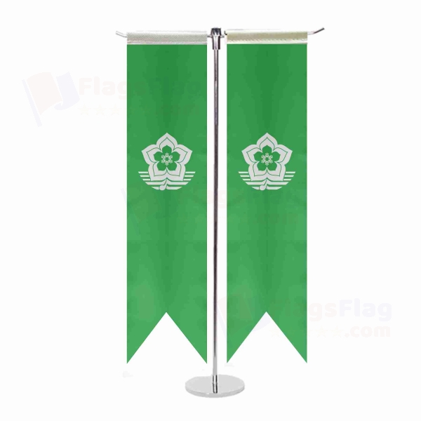 Harbin T Table Flag