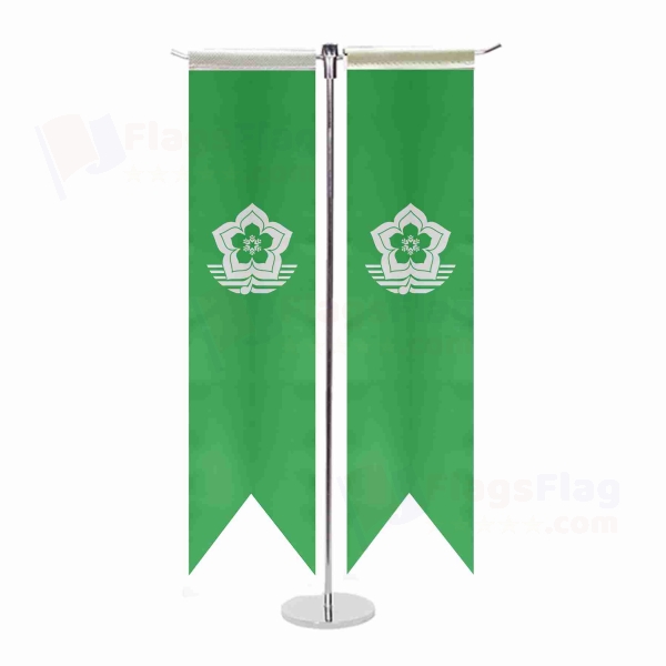 Harbin T Table Flags