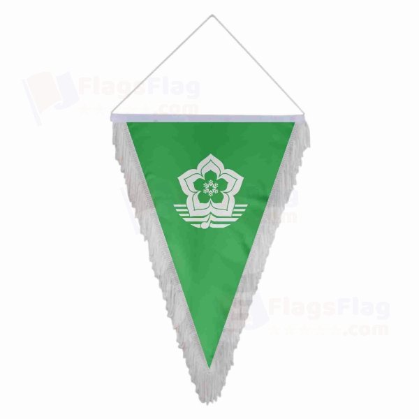 Harbin Triangle Fringed Streamers
