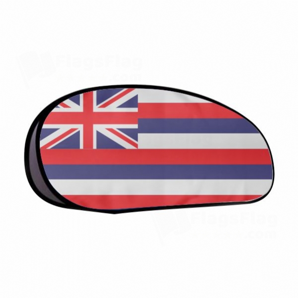 Hawaii Horizontal Fabric Banner Display Stands