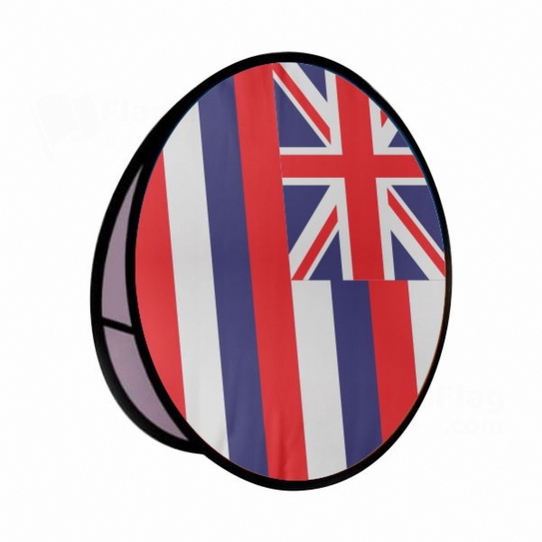 Hawaii Round Cloth Banner Display Stands