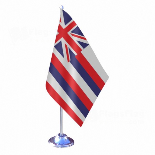 Hawaii Single Table Flag