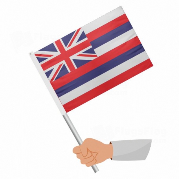 Hawaii Stick Flag