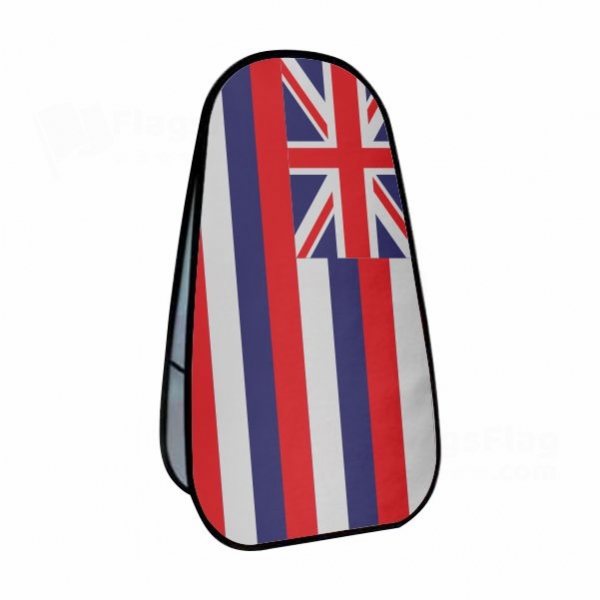 Hawaii Vertical Cloth Banner Display Stands